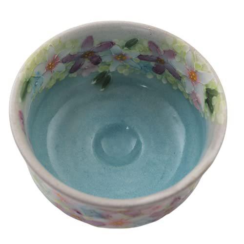 人気激安 工房ゆずりは 薄紅花景色 抹茶碗 手造り手描き 抹茶茶碗 Www Abraforte Com Br