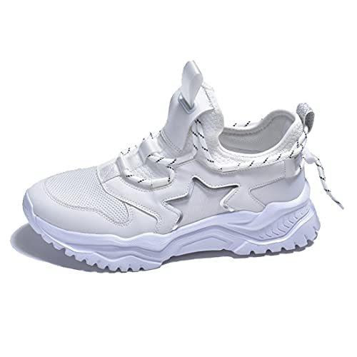 シュベック スニーカー メンズ 白 黒 おしゃれ 厚底 ダッドスニーカー 韓国 ダッドシューズ 厚底スニーカー ブランド ホワイト 27 0cm 男性用シューズ Avenida7 Com