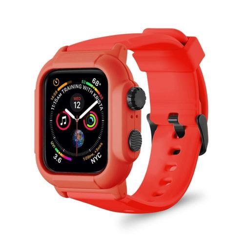 apple watch SE Series 6 5 4 バンド カバー 一体型 完全防水 IP68規格 