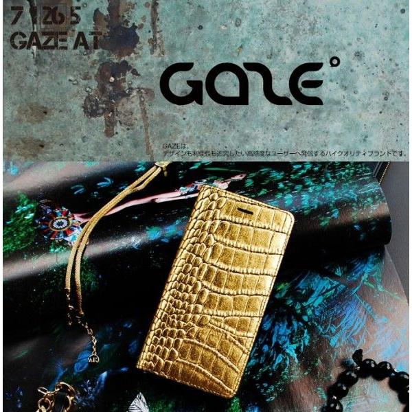 iPhone6s Plus iPhone6 Plus ケース GAZE Croco Diary クロコ