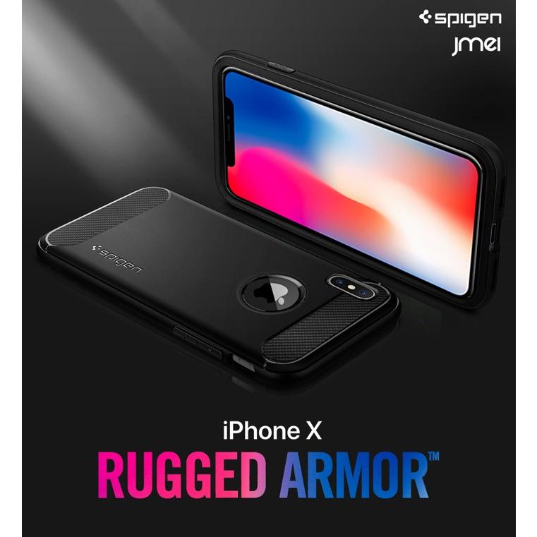 iphone8 iphone8プラス カバー iPhone X Phone7 ケース 耐衝撃 iphone7plus Spigen シュピゲン Rugged armor TPU アイフォン8 プラス カバー iphone6 iphone6s｜jmei