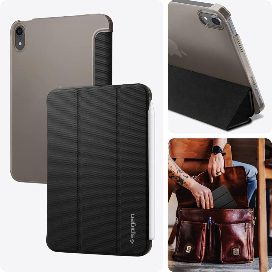 iPad mini6 /mini7ケース ファブリック カバー シュピゲン リキッド