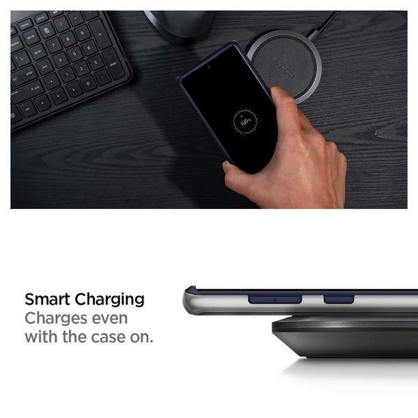 Galaxy Note10+ ケース 耐衝撃 Spigen Neo Hybrid TPU Qi充電 ワイヤレス充電 カメラレンズ保護 スマートフォン カバー docomo au simフリー |  | 04