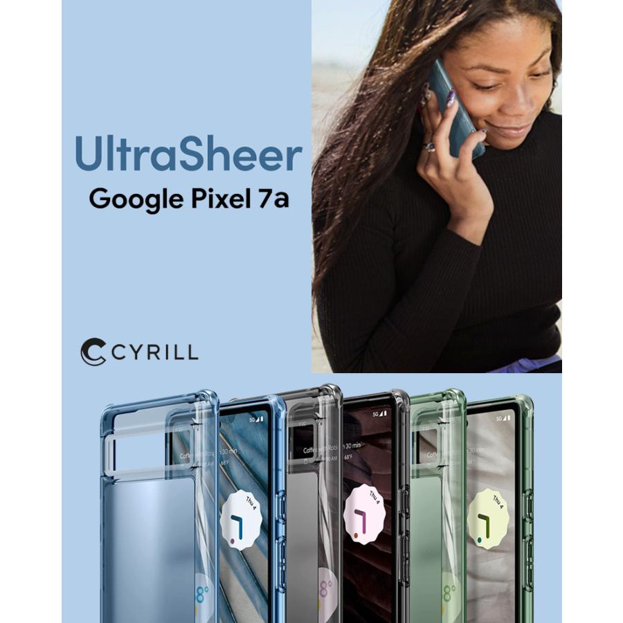 Pixel7a ケース 耐衝撃 ウルトラ・シアー シリル シュピゲン