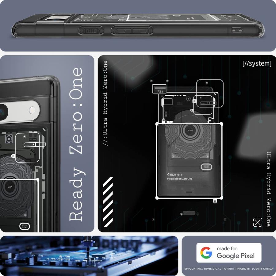 Pixel8 Pixel8Pro ケース Spigen ゼロ・ワン TPU PC Pixel8 Pixel8Pro ケース Spigen ゼロ・ワン TPU PC