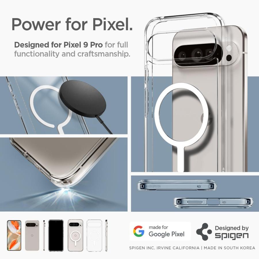 Pixel 9 Pro ケース Pixel9 MagSafe マグセーフ マグネット搭載
