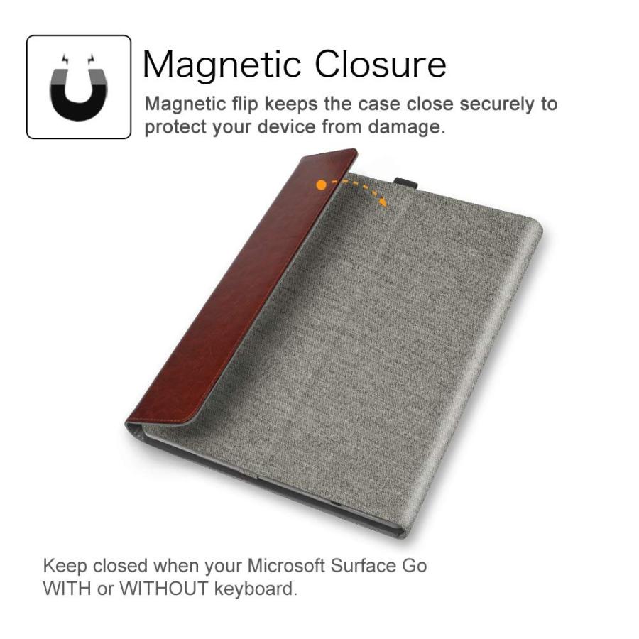 Surface Go ケース 衝撃吸収 ペンホルダー付き 放熱設計 軽量 Surface Go ケース 衝撃吸収 ペンホルダー付き 放熱設計 軽量