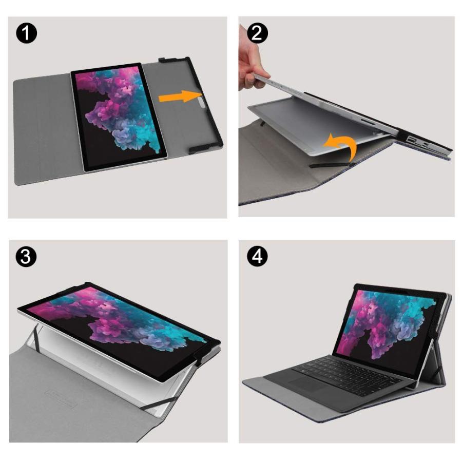 Microsoft Surface Pro 7+ ペン＋MOBOケース付き Amazon.co.jp: 12.3インチMicrosoft Surface Pro 7+/7/6/5/4用