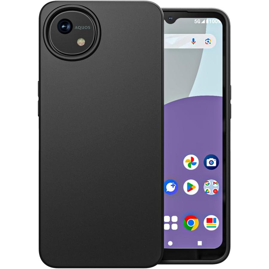 AQUOS wish4 ケース TPU 耐衝撃 Wish4 全面保護 ストラップホール付き