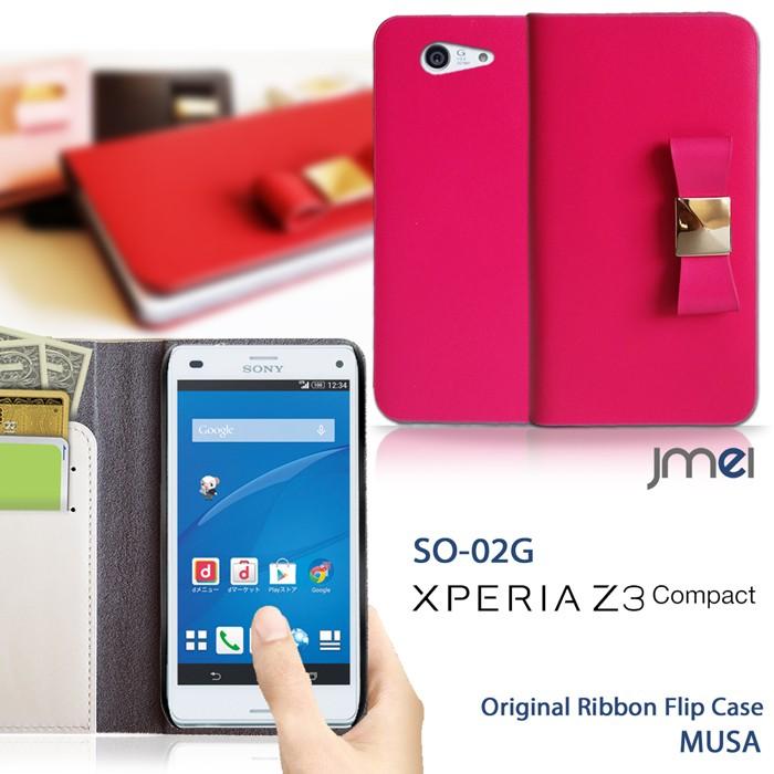 Xperia Z3 Compact So 02g 本革 Jmei レザーリボンフリップケース Musa エクスぺリアz3コンパクト Soー02g カバー Soー02g ケース Z3compact 73 Jmei 通販 Yahoo ショッピング