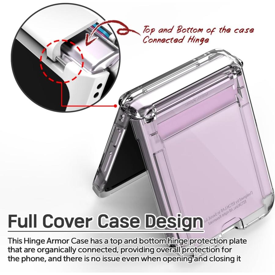 Galaxy Z Flip5 ケース カード収納 折りたたみ ヒンジ保護 2023 Galaxy Z Flip5 ケース カード収納 折りたたみ ヒンジ保護 2023