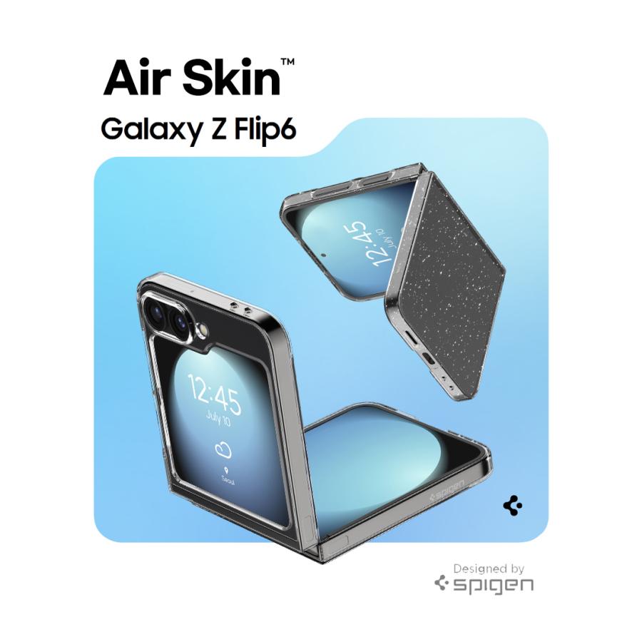 Galaxy Z Flip6 ケース エアースキン シュピゲン 超薄型 厚さ0.8 Galaxy Z Flip6 ケース エアースキン シュピゲン 超薄型 厚さ0.8