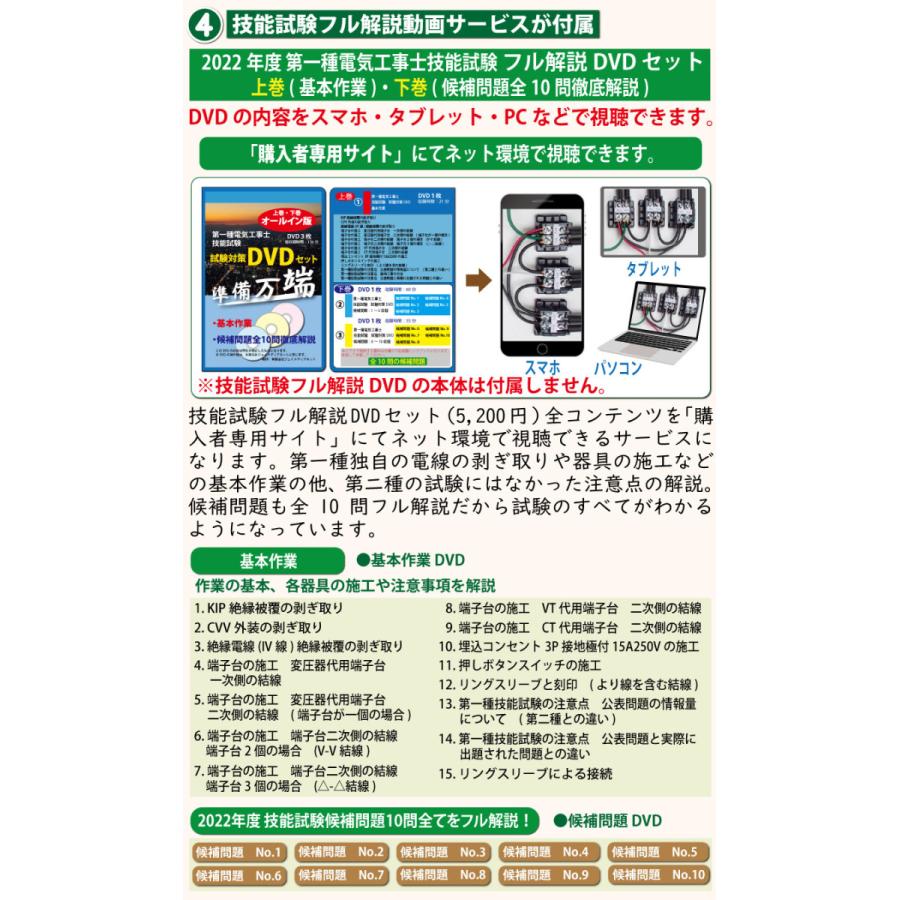 準備万端シリーズ (3回練習分) 2023年度 第一種電気工事士 技能試験