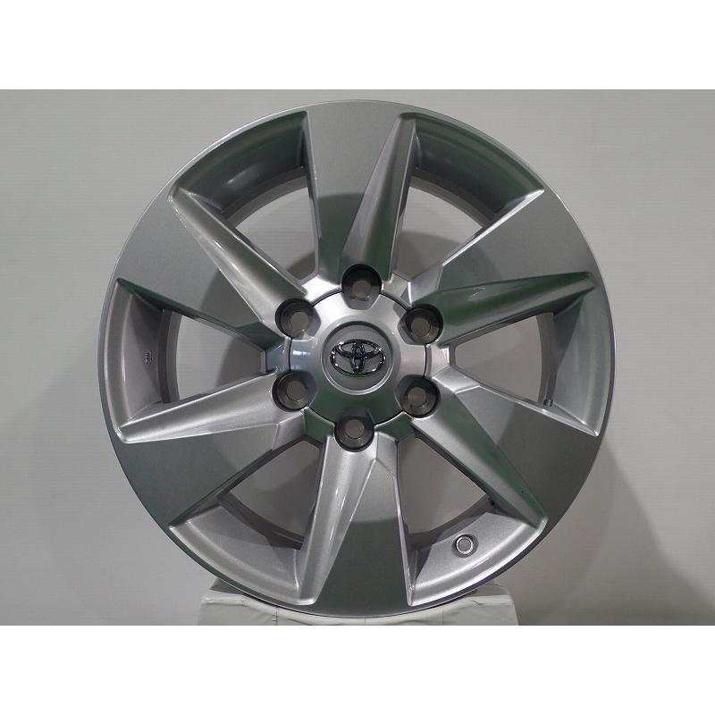 売れ筋no 1 1775 25 6h139 7 ランドクルーザープラド 4本セット アルミホイール 新車外し タイヤ ホイール関連用品 ジェームス リセールガレージ2 4本セット トヨタ 17インチ 純正 ランドクルーザープラド 150系 中古 タイヤ ホイール その他