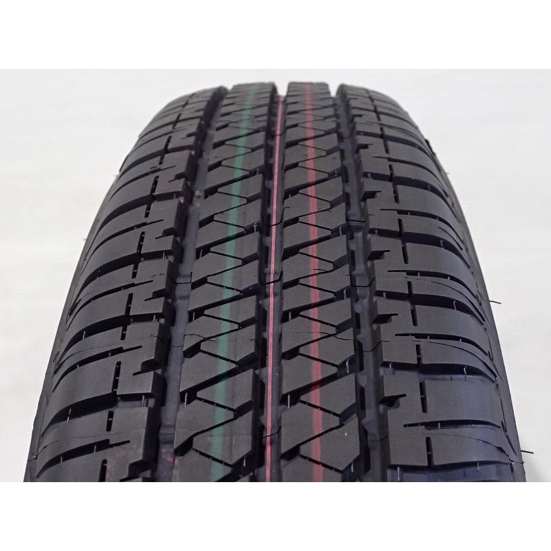 【4/25〜29P10倍】中古 195/80R15 サマータイヤ 4本セット ブリヂストン デューラーH/T684-2 15インチ 新車外し 195/80-15｜jms-resalegarage｜05