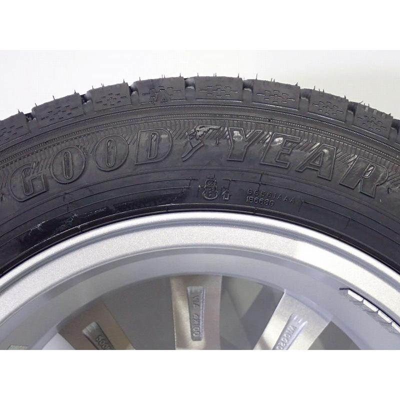 185/60R15 スタッドレスタイヤホイール4本セット グッドイヤー アイスナビ7 1555+42-4H100 ウェッズ ラブリオンRS01 15インチ アウトレット 185/60-15|jms-resalegarage|04