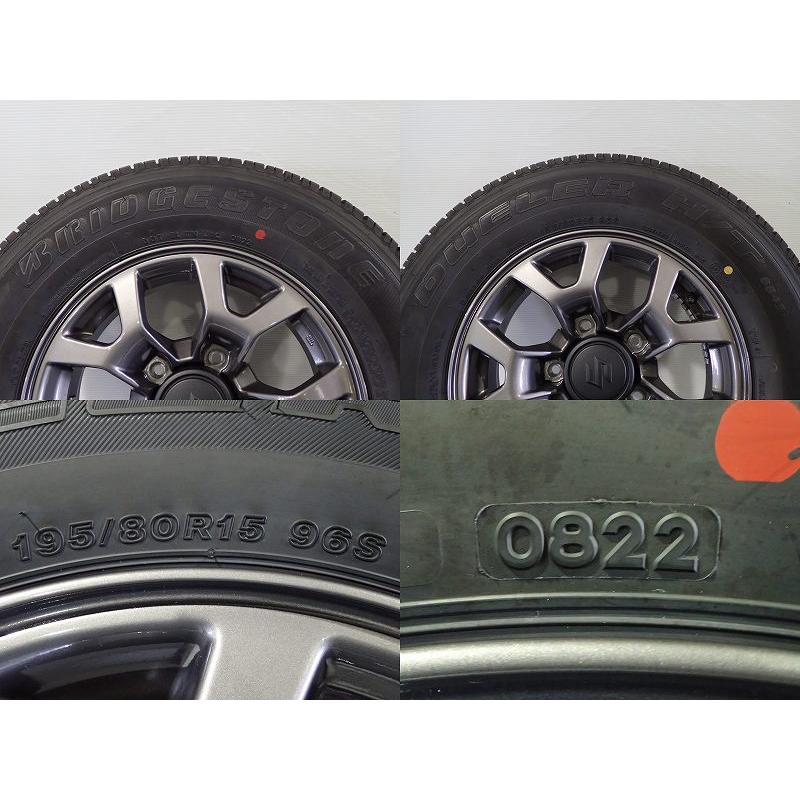 BRIDGESTONE 【4/24~5/6まで5%OFFCP】中古 195/80R15 サマー BRIDGESTONE 【4/24~5/6まで5%OFFCP】中古 195/80R15 サマー
