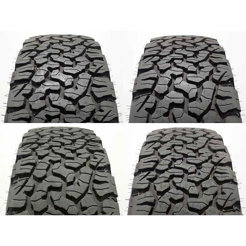 25〜31日P15倍 中古 265/65R17 120/117S LT サマータイヤホイール4本セット BFグッドリッチ オールテレーンT/AKO2 1780+20-6H139.7 17インチ｜jms-resalegarage｜05