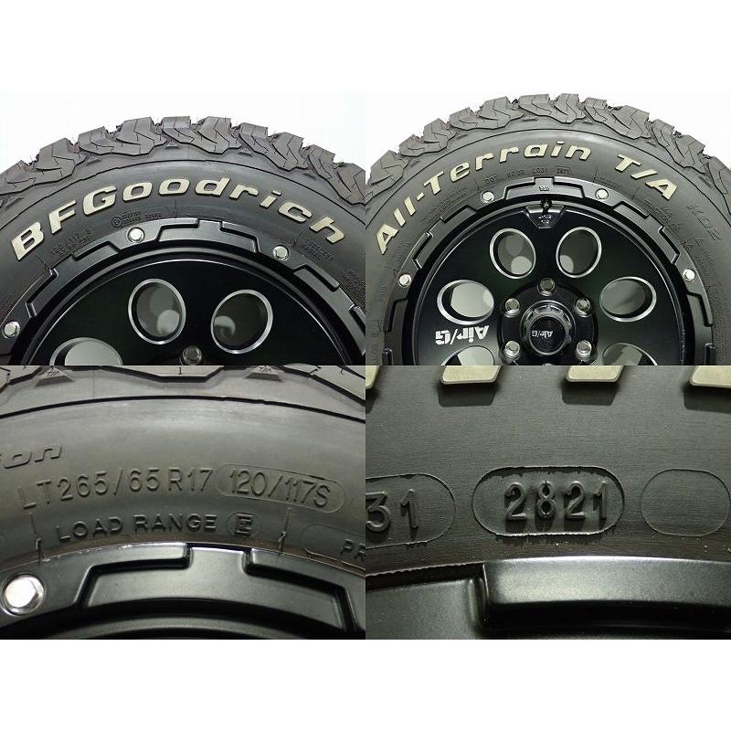 25〜31日P15倍 中古 265/65R17 120/117S LT サマータイヤホイール4本セット BFグッドリッチ オールテレーンT/AKO2 1780+20-6H139.7 17インチ｜jms-resalegarage｜08