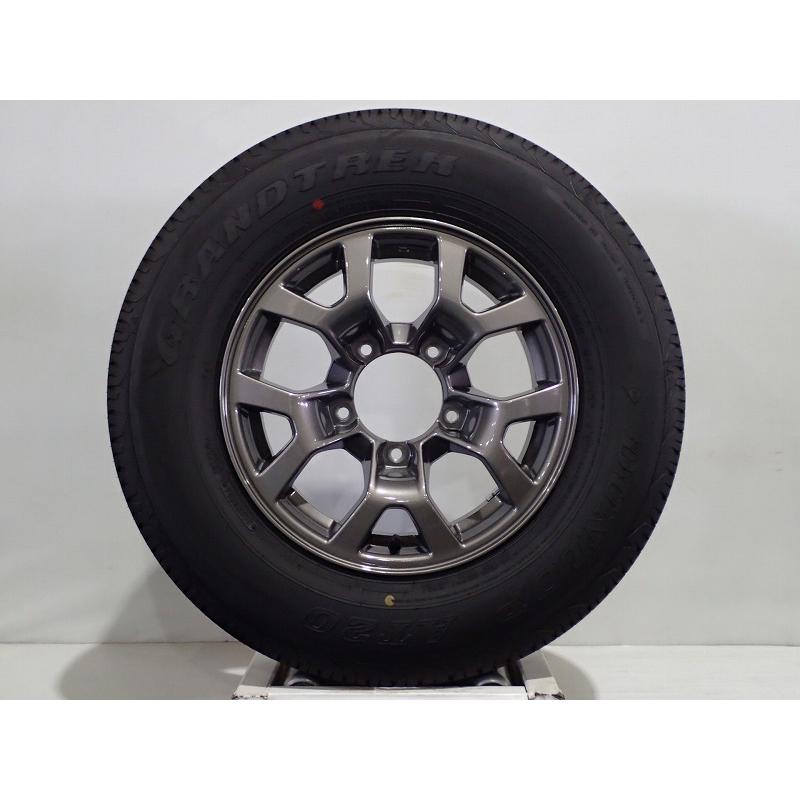 DUNLOP（ダンロップ） 中古 195/80R15 サマータイヤホイール4本セット