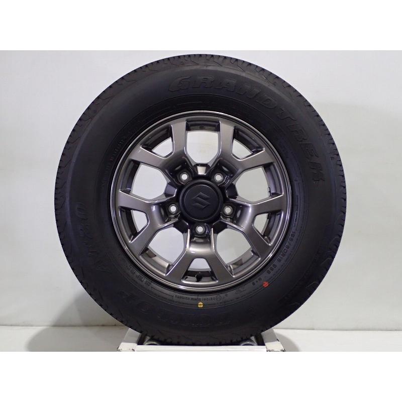 DUNLOP GRANDTREK タイヤセット 15インチジムニーシエラ新車外し