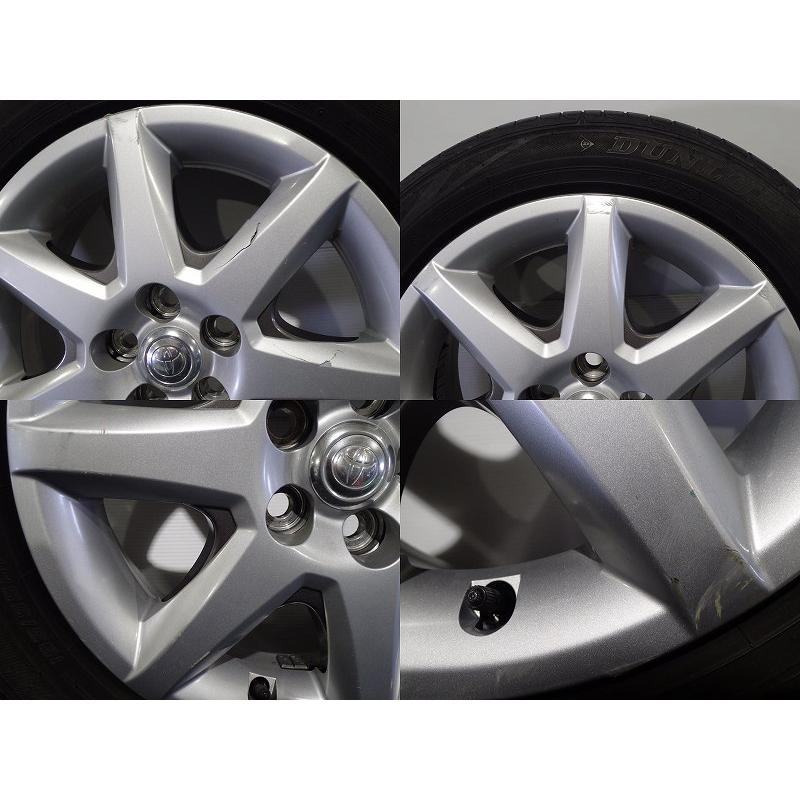 中古】プリウス 16インチホイール 5穴 4本 タイヤ 195/55R 16