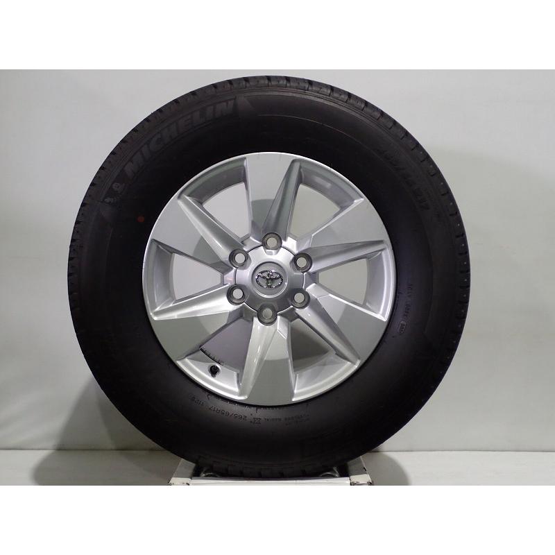 中古 265/65R17 サマータイヤホイール4本セット ミシュラン  
