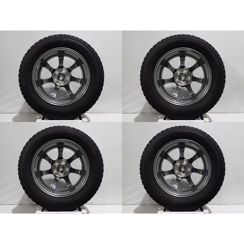 スタッドレス アルミセット 215 60 16 4本 16インチ 中古