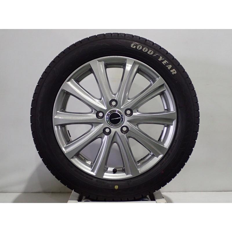 グッドイヤー（GOODYEAR） 中古 205/55R17 スタッドレスタイヤ4本 
