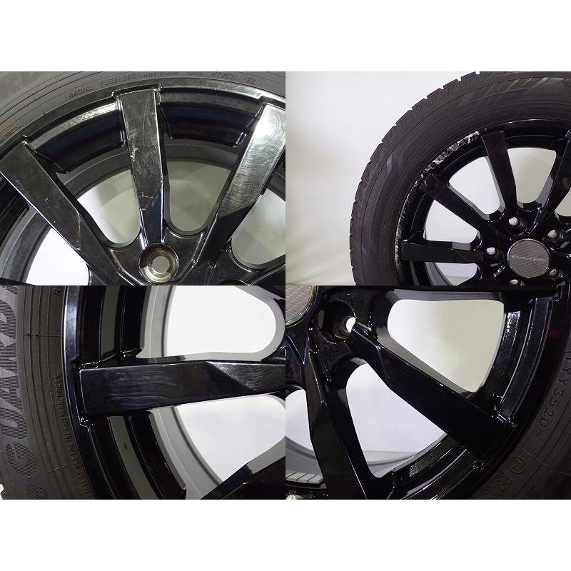 ヨコハマタイヤ 中古 195/60R16 スタッドレスタイヤホイール4本セット 