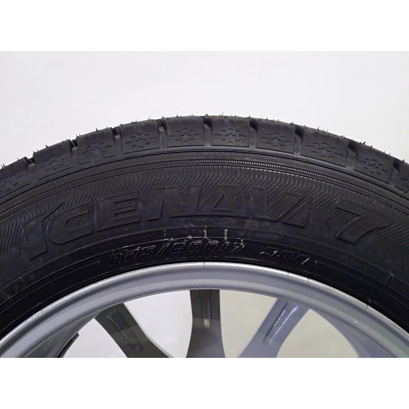 トヨタ車用 225/60R17 スタッドレスタイヤホイール4本セット 