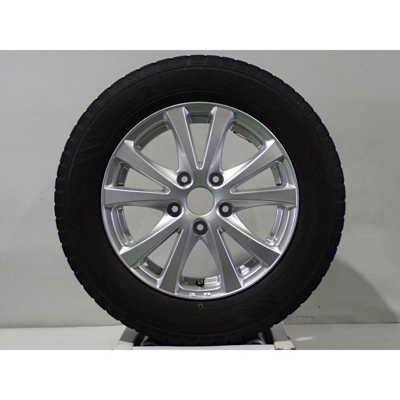 最終値下げ！美品！195 65 R15 バリ溝　スタッドレス　ホイール　トーヨー TOYO TIRES（トーヨータイヤ） 中古 195/65R15 スタッドレスタイヤ