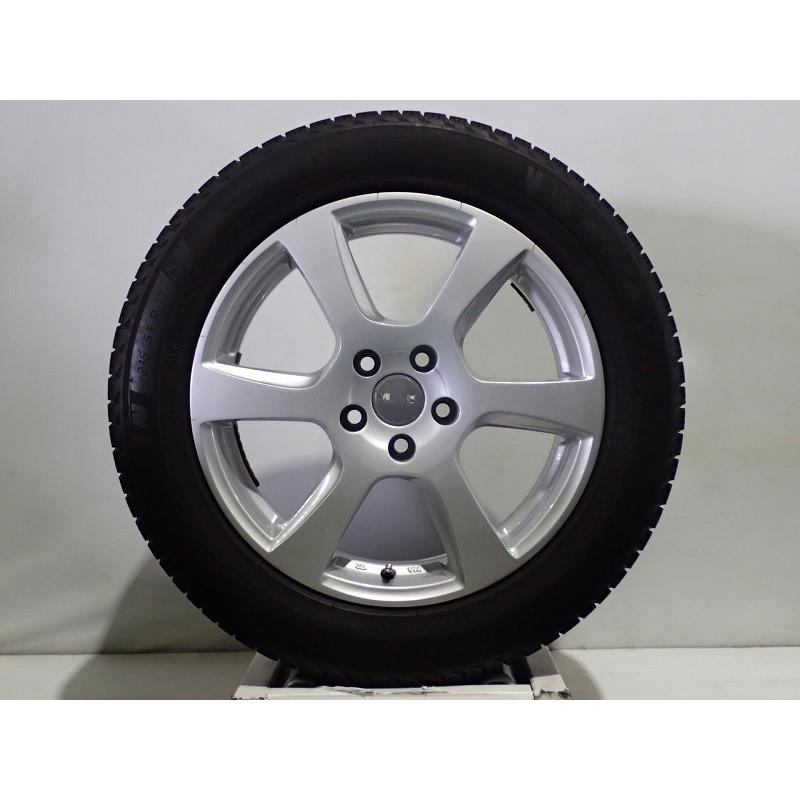 ミシュラン（MICHELIN） 中古 215/55R17 スタッドレスタイヤホイール4 