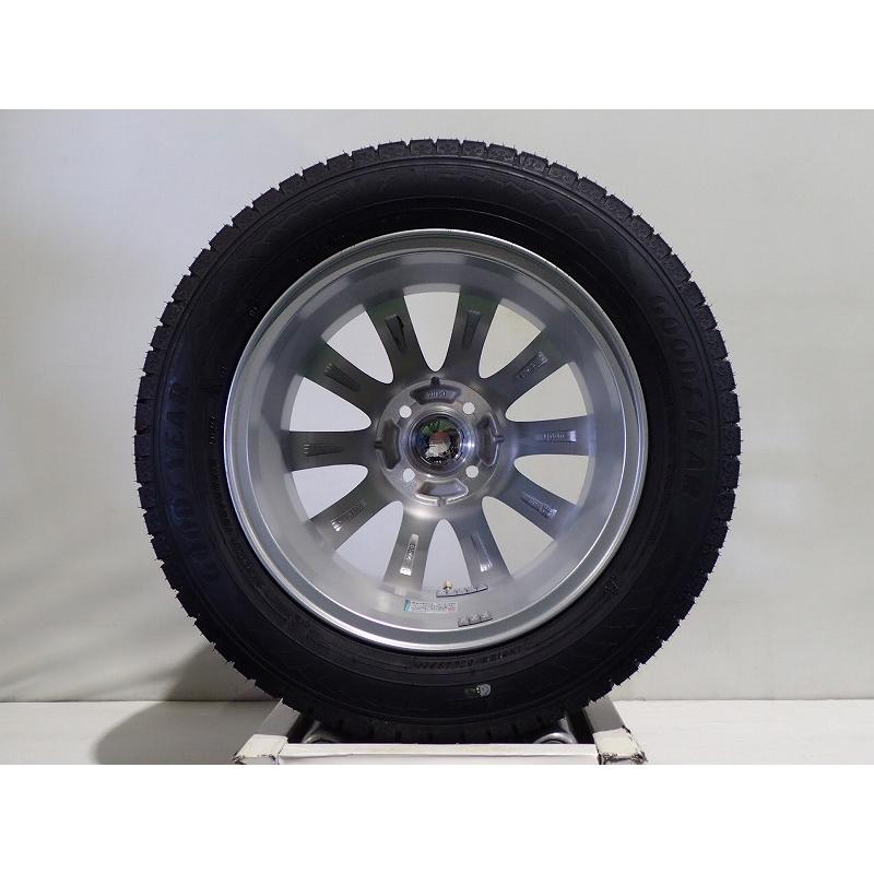 ⭐︎イボ付き！！⭐︎グッドイヤー　スタッドレスタイヤ185/60R15 4本セット グッドイヤー 185/60R15 スタッドレスタイヤホイール4本セット