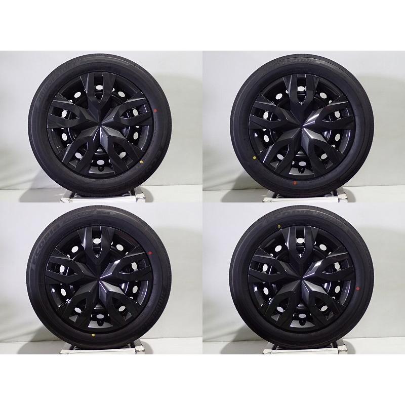 BRIDGESTONE 中古 195/60R17 サマータイヤホイール4本セット 