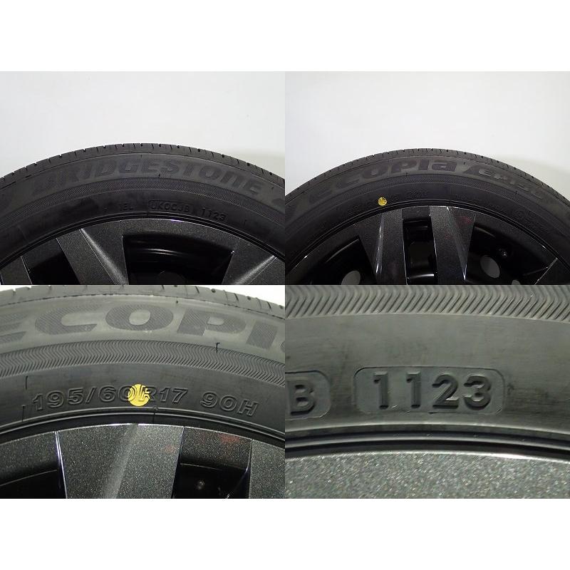BRIDGESTONE（ブリヂストン） 中古 195/60R17 サマータイヤホイール4本 