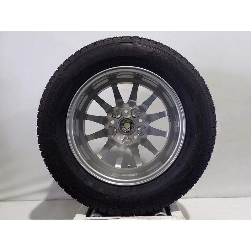 195/65R15 スタッドレスタイヤホイール4本セット グッドイヤー アイス 