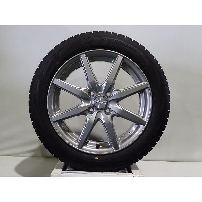 中古 175/60R16 スタッドレスタイヤホイール4本セット ヨコハマ アイス 