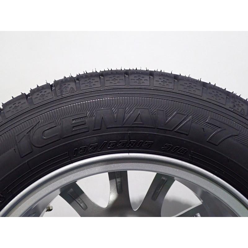 グッドイヤー（GOODYEAR） 195/65R15 スタッドレスタイヤホイール4本