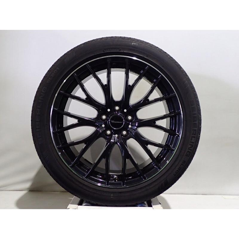 中古 245/45R19 サマータイヤ ホイール 4本セット セイバーリング 