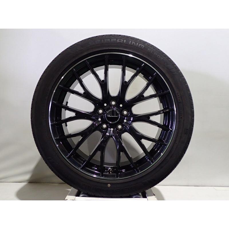 中古 245/45R19 サマータイヤ ホイール 4本セット セイバーリング 