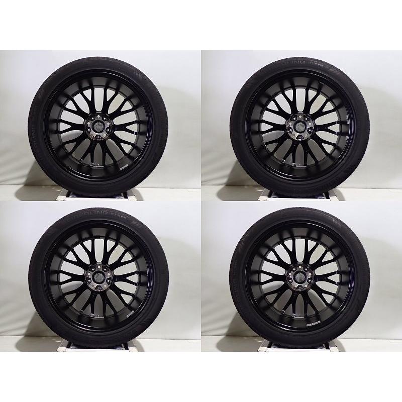 中古 245/45R19 サマータイヤ ホイール 4本セット セイバーリング 