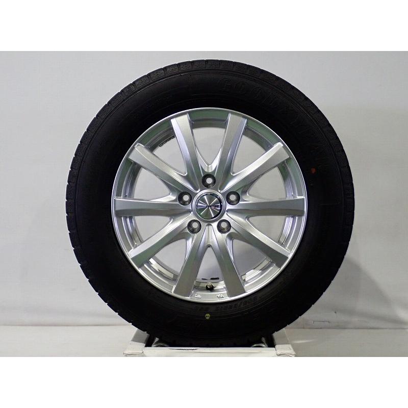 中古 205/65R16 スタッドレスタイヤホイール4本セット グッドイヤー  
