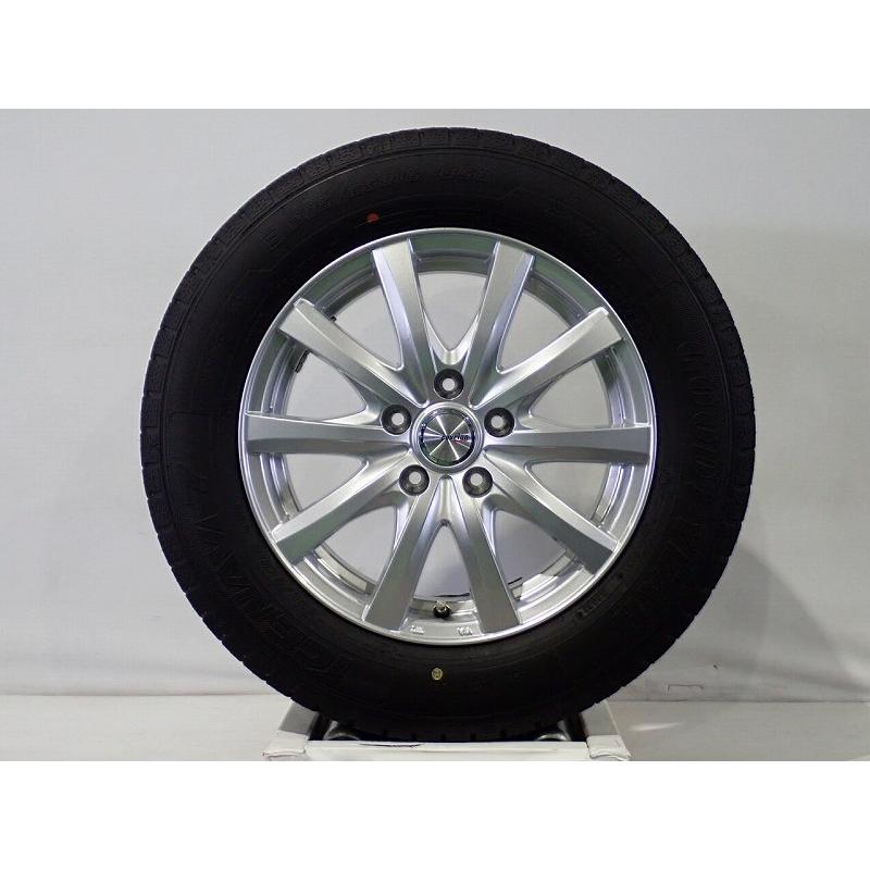 グッドイヤー 中古 205/65R16 スタッドレスタイヤホイール4本セット 
