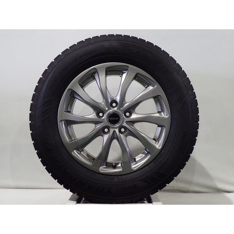 BRIDGESTONE（ブリヂストン） 中古 215/65R16 スタッドレスタイヤ 