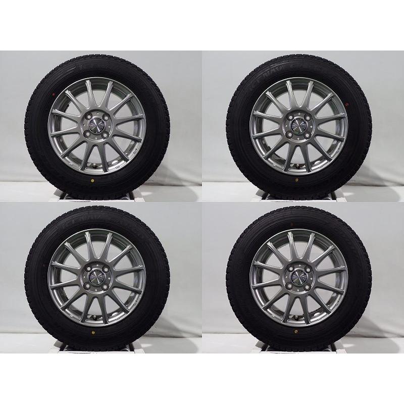 早い者勝ち！中古スタッドレスタイヤ 155/80R14 88/86 4本セット 2019 