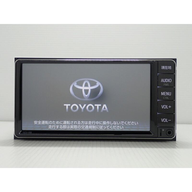 トヨタ 中古 カーナビ 7型 トヨタ純正 NSCN-W68 ナビゲーション AVN 