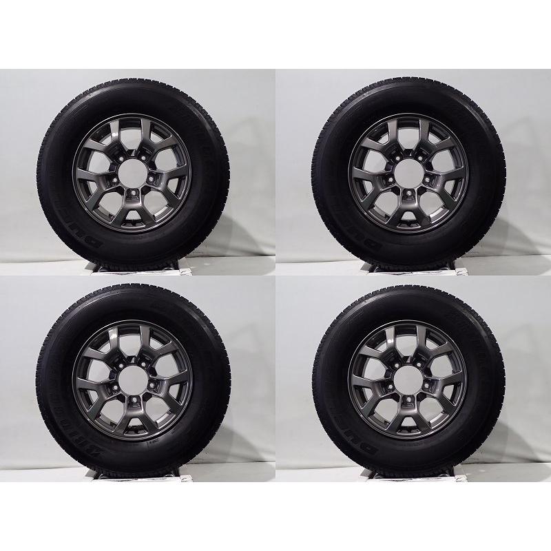 BRIDGESTONE（ブリヂストン） 中古 195/80R15 サマータイヤホイール4本 