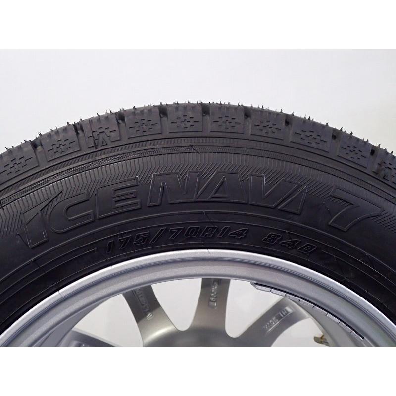 175/70R14 スタッドレスタイヤ グッドイヤー スチールホイール 4本セット