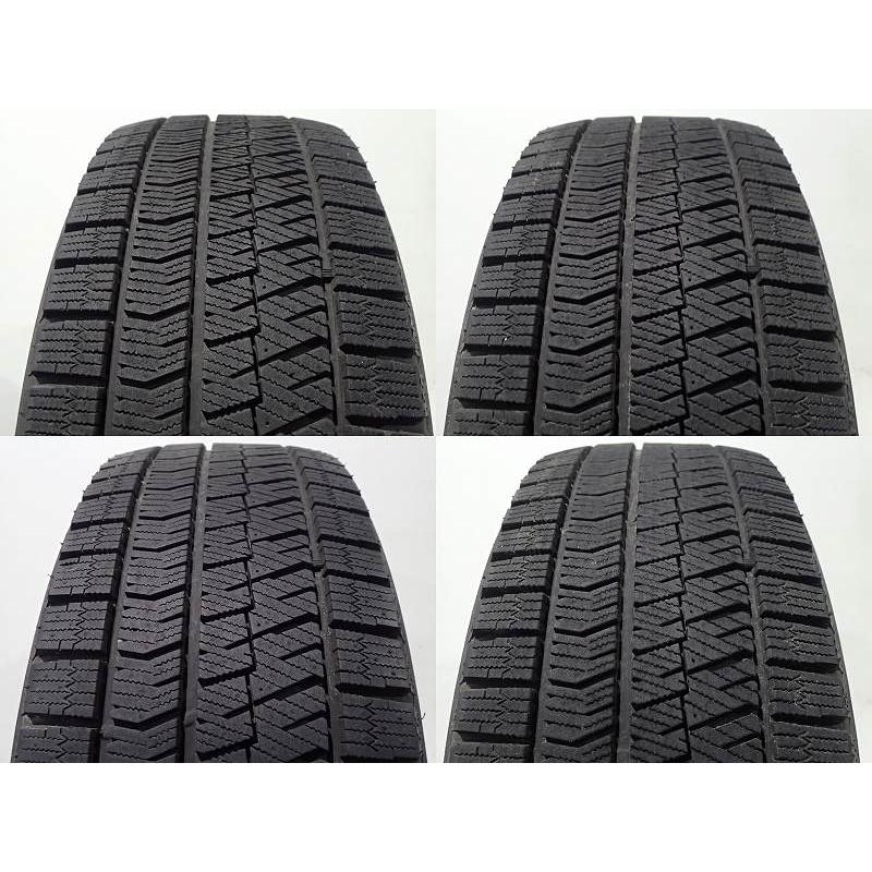 BRIDGESTONE 中古 215/55R17 スタッドレスタイヤ ホイール 4本セット 